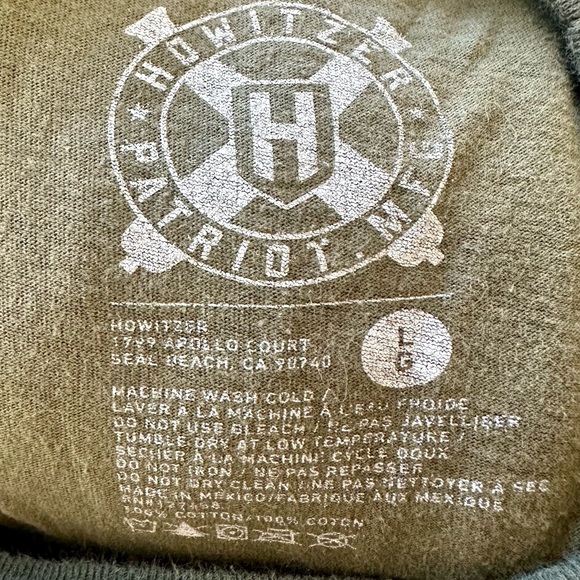 Howitzer Men’s Patriot Smash T-Shirt - Picture 8 of 8